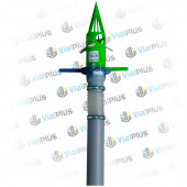 Прорезающий Клапан-дозатор для биг-бегов комплекте с направляющим рукавом Прорезающий Клапан-дозатор для биг-бегов комплекте с направляющим рукавом