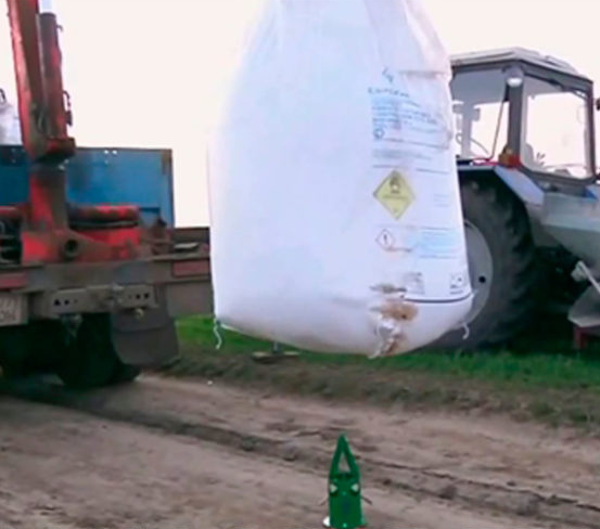 OpenBag - клапан для контрольованої розвантаження біг-бегів